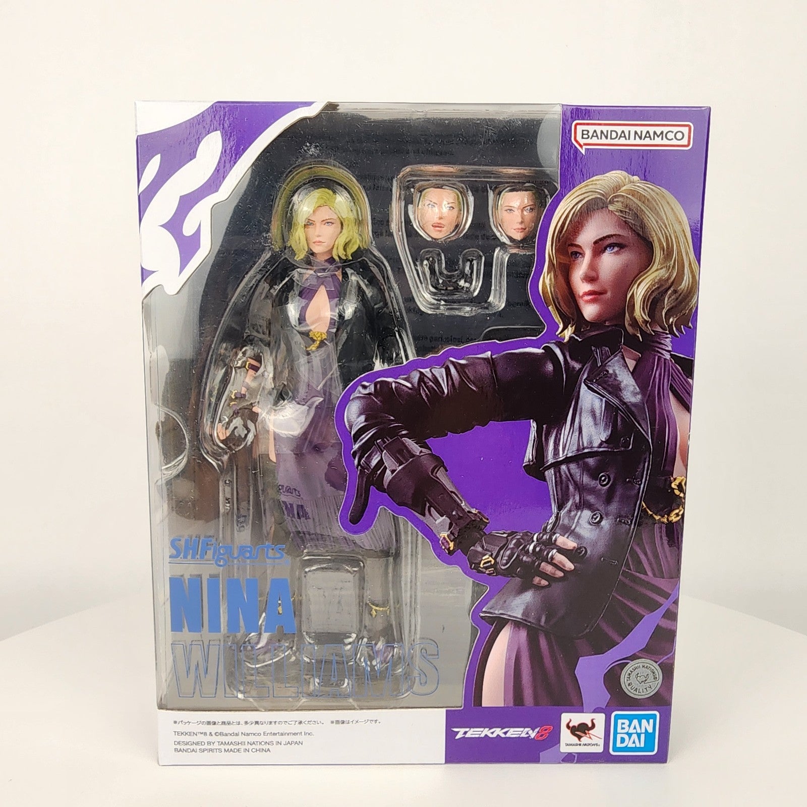 Tamashii Nations Tekken 8 S.H.Figuarts Nina Williams Action Figure Bandai