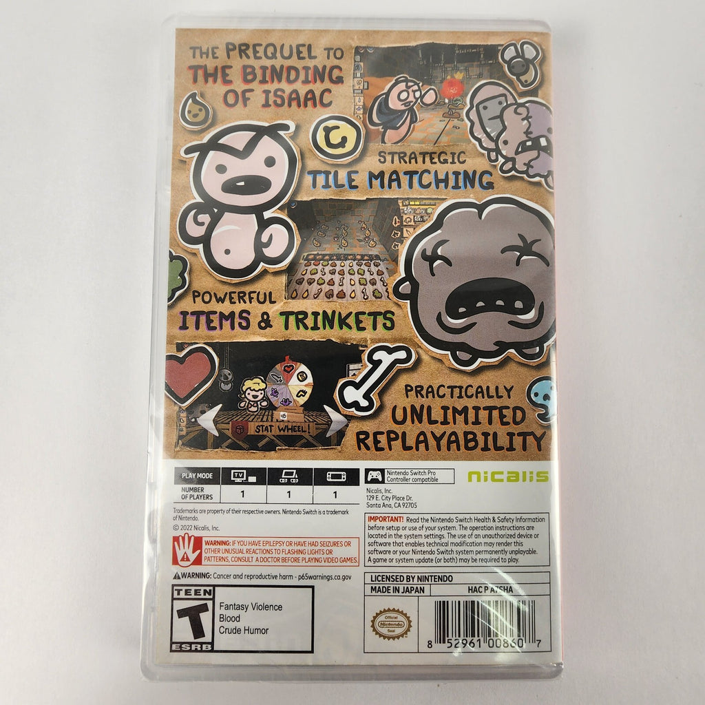 The Legend of Bum-bo - Nintendo Switch - Brand New & Sealed - Free Shipping