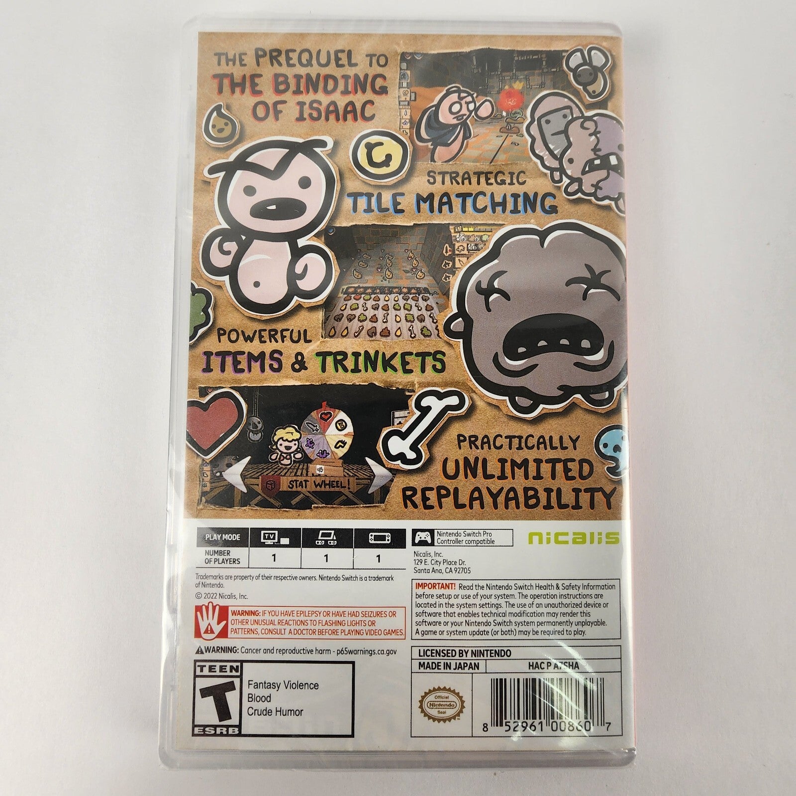 The Legend of Bum-bo - Nintendo Switch - Brand New & Sealed - Free Shipping
