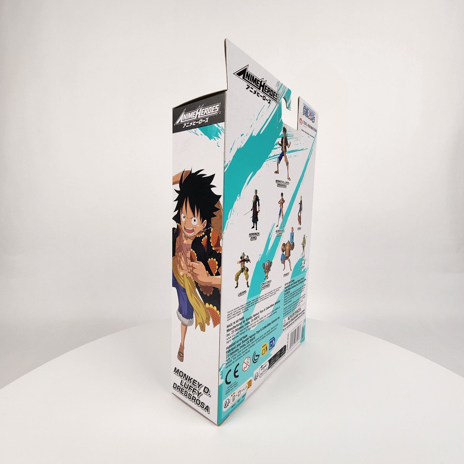 Anime Heroes One Piece Monkey D. Luffy Dressrosa Action Figure