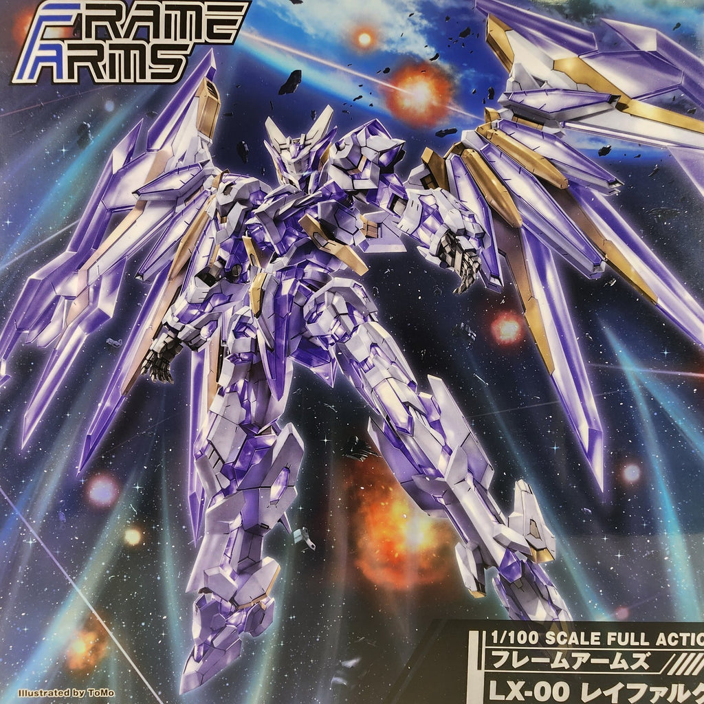 Kotobukiya Frame Arms #035 LX-00 Ray Falx:RE2 1/100 Model Kit Plastic Mecha