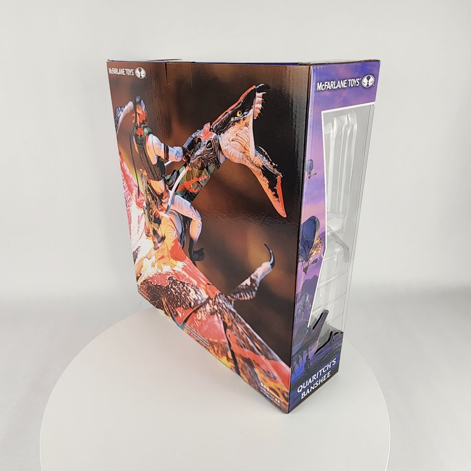 Avatar Fire & Ash Quaritch’s Banshee 7" Creature Figure by McFarlane NIB