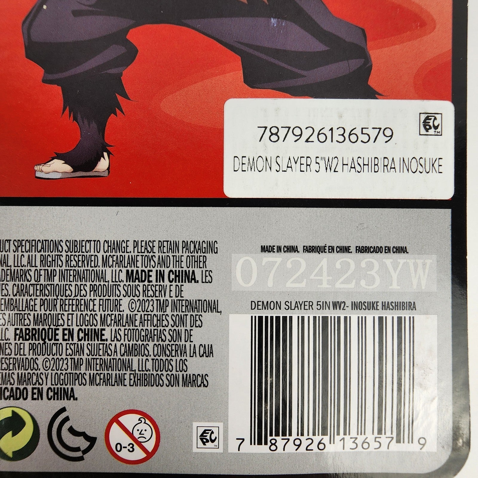 Demon Slayer Inosuke Hashibira 5” Figure – McFarlane Toys – Unmasked – Anime USA