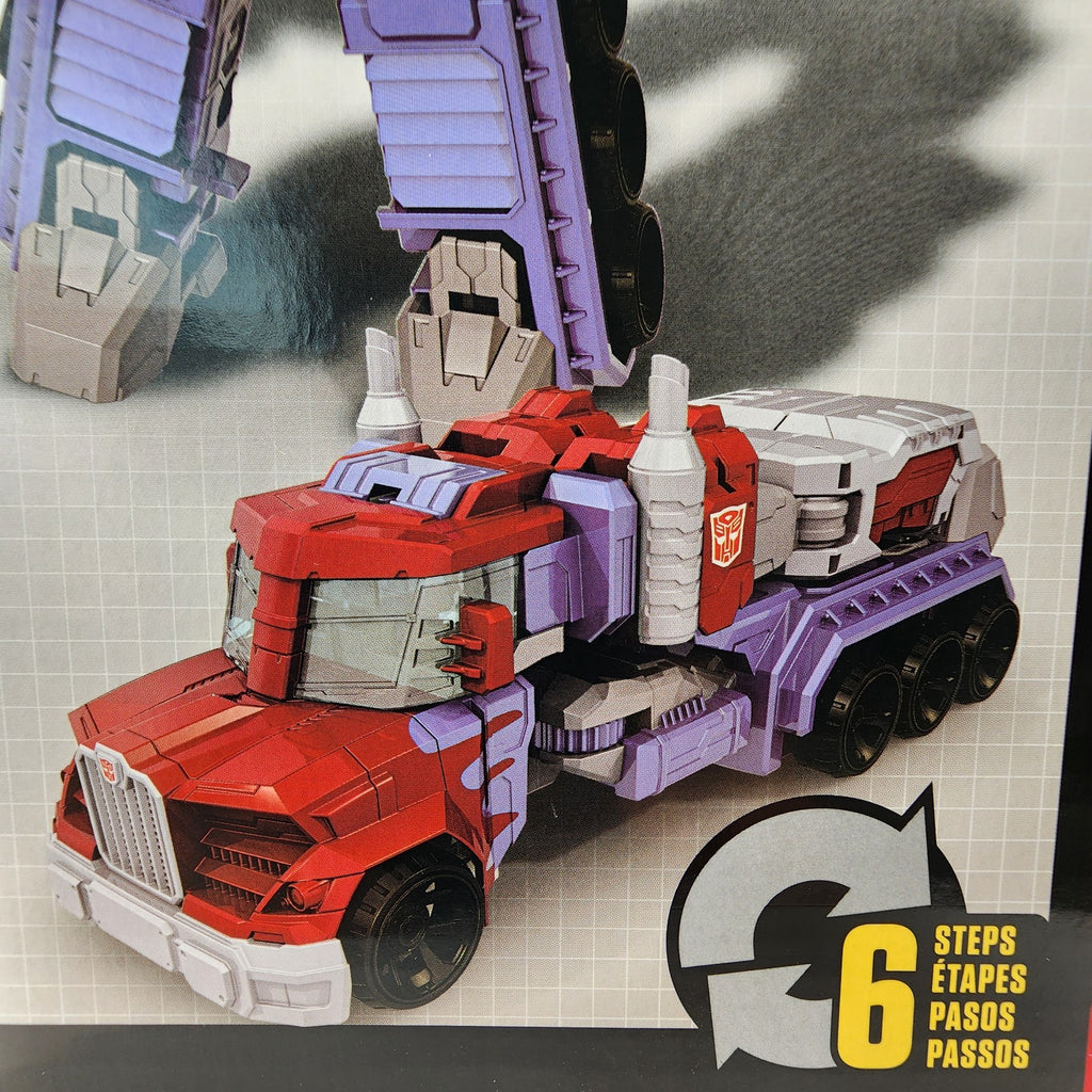 Hasbro Transformers Generations Heroic Optimus Prime Action Figure 6-Step