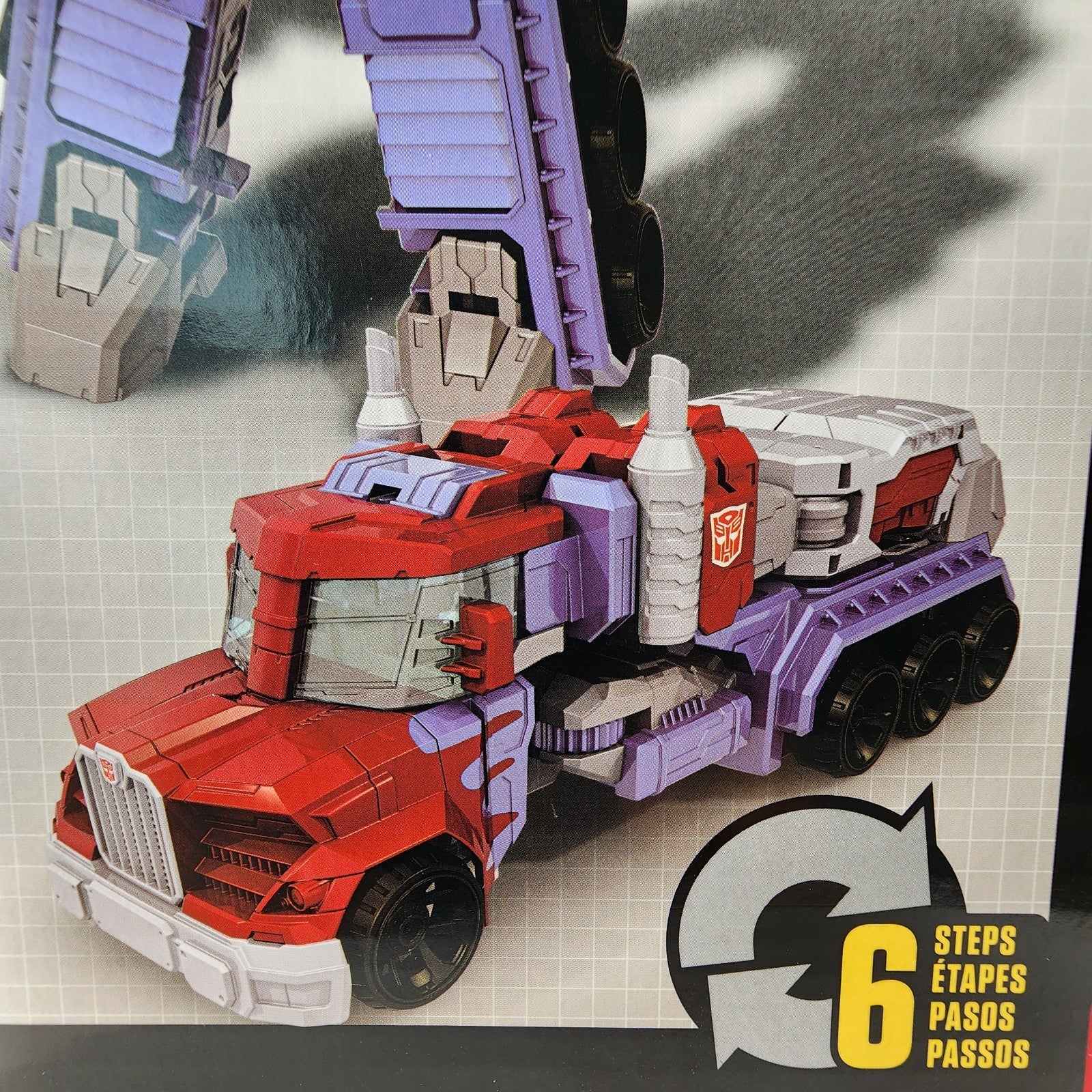 Hasbro Transformers Generations Heroic Optimus Prime Action Figure 6-Step