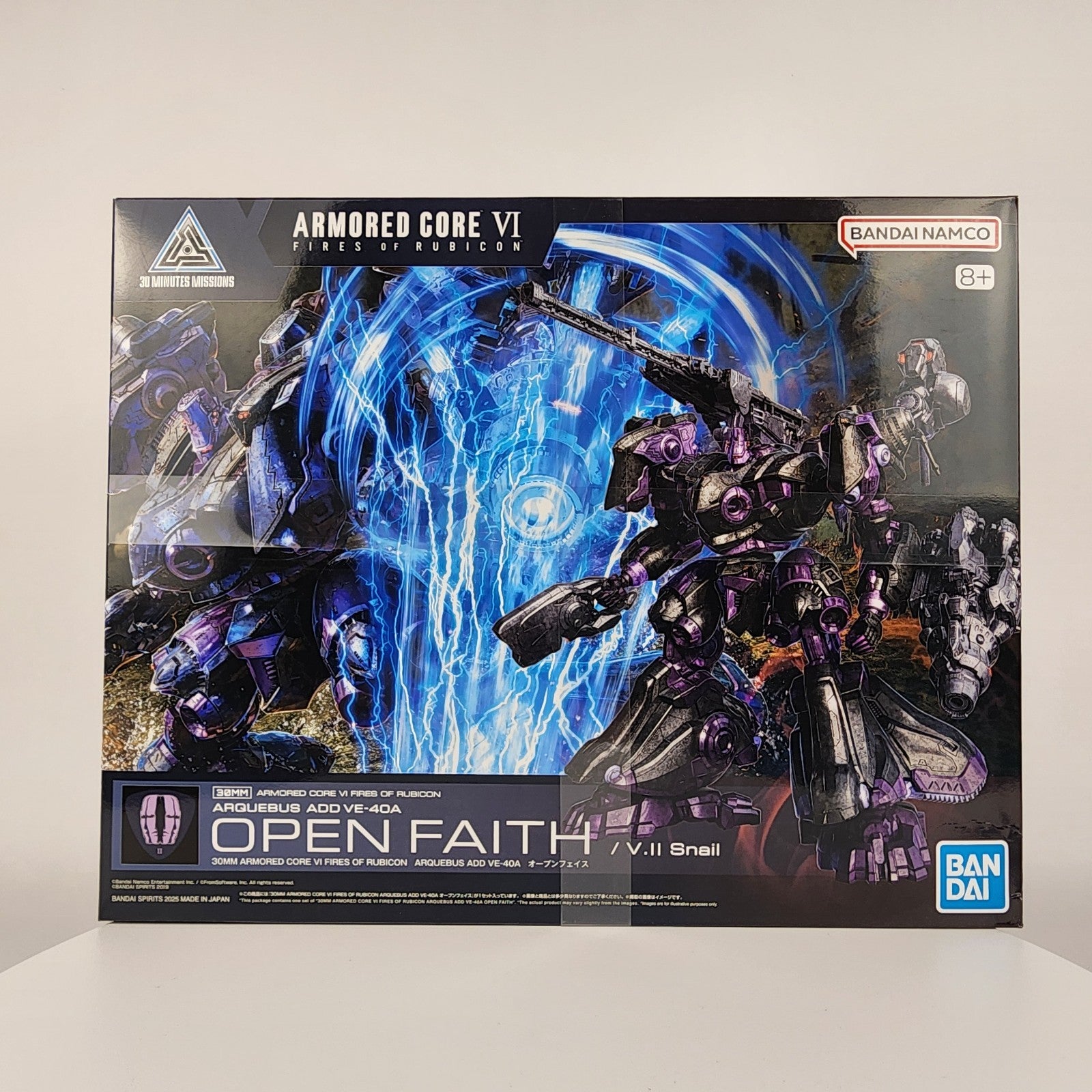 30MM Armored Core VI Open Faith VE-40A V.II Snail Model Kit New
