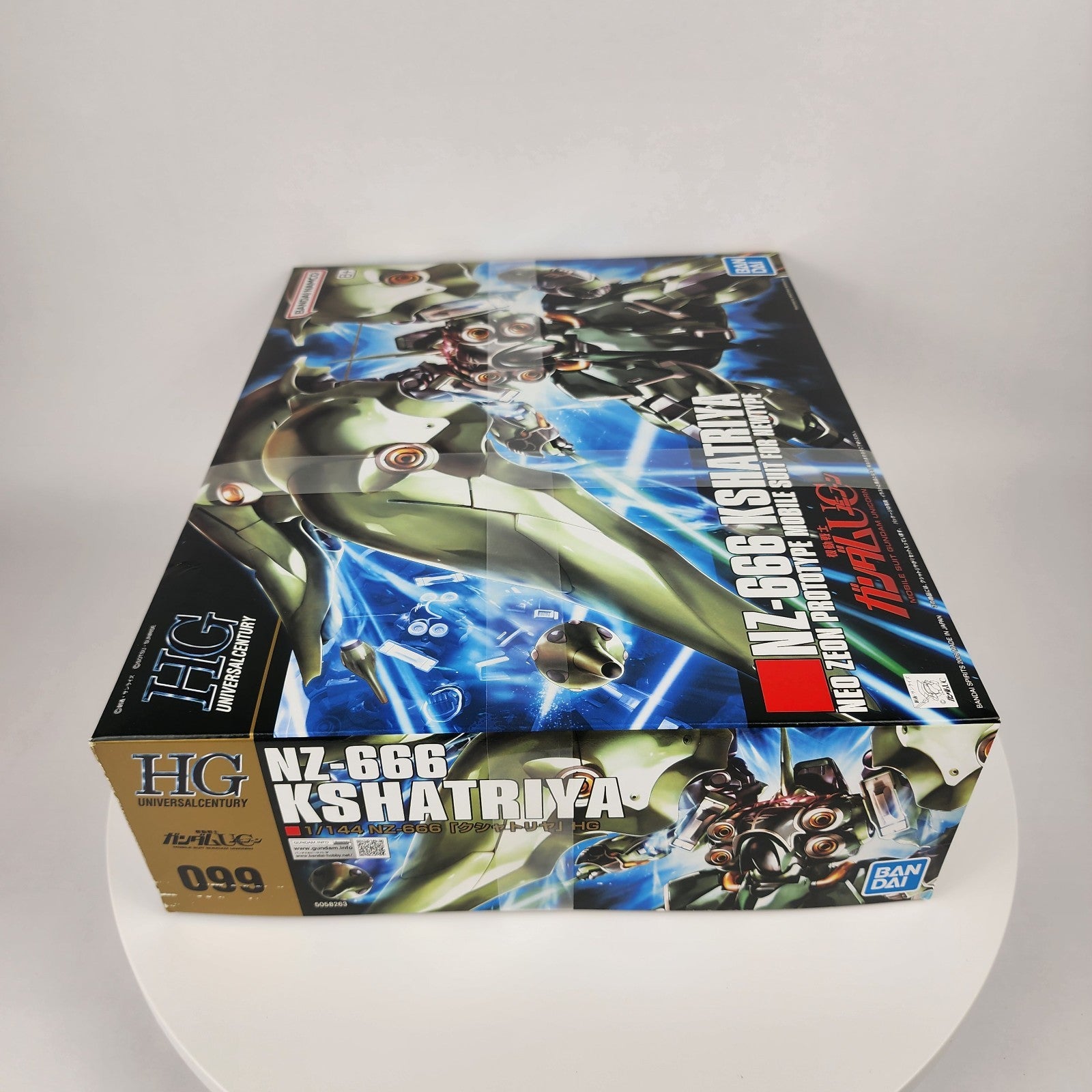 Bandai HGUC NZ-666 Kshatriya Gundam Unicorn Model Kit 1/144 Scale #99 USA