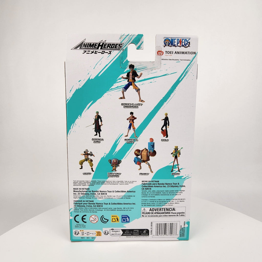 Anime Heroes One Piece Monkey D. Luffy Dressrosa Action Figure