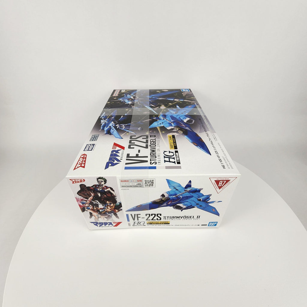 Macross 7 VF-22S Sturmvogel II HG 1/100 Model Kit Bandai Spirits New