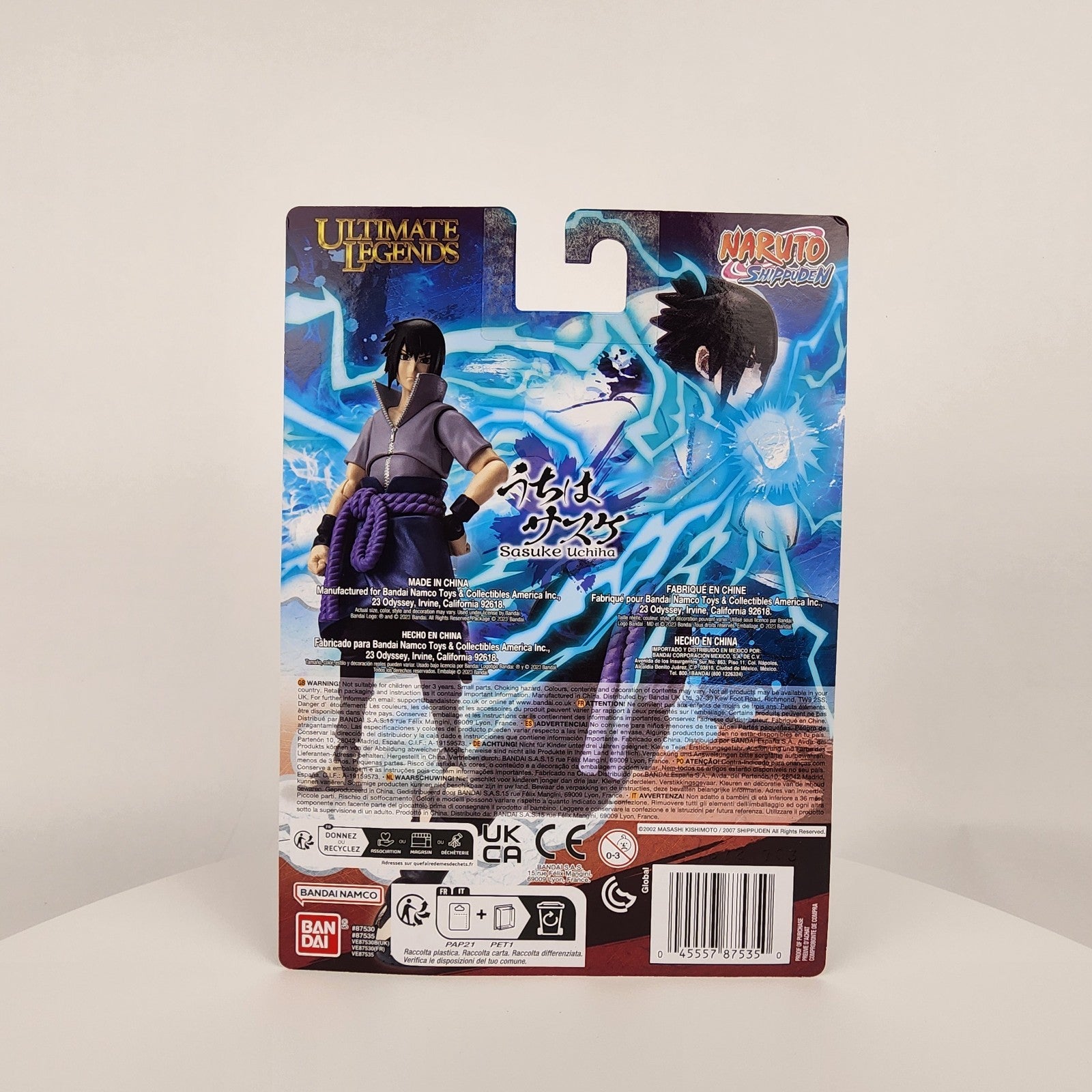 Bandai Naruto Shippuden Ultimate Legends Sasuke Uchiha 5-Inch Action Figure
