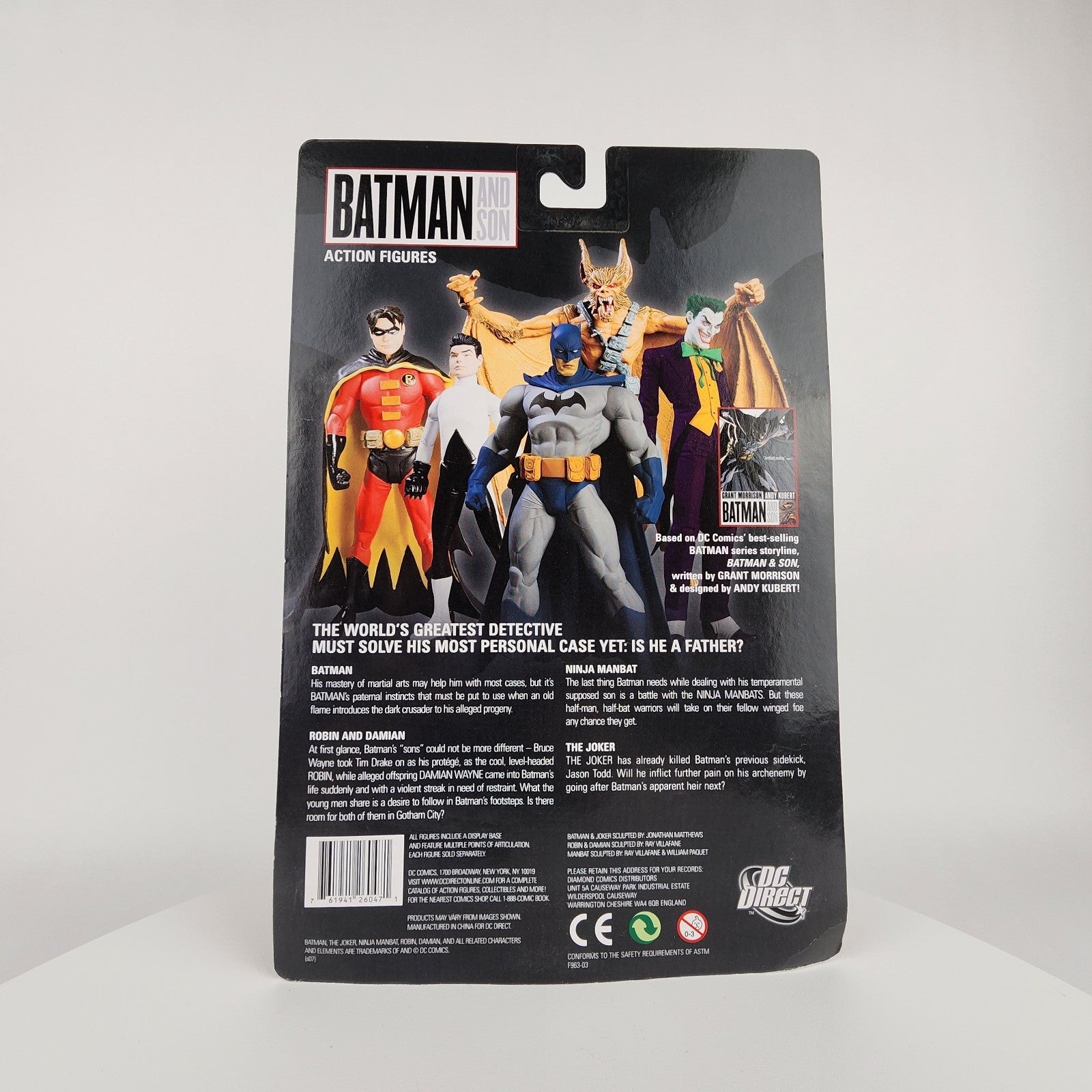 Batman and Son The Joker DC Direct Action Figure 2007 New Sealed Collector