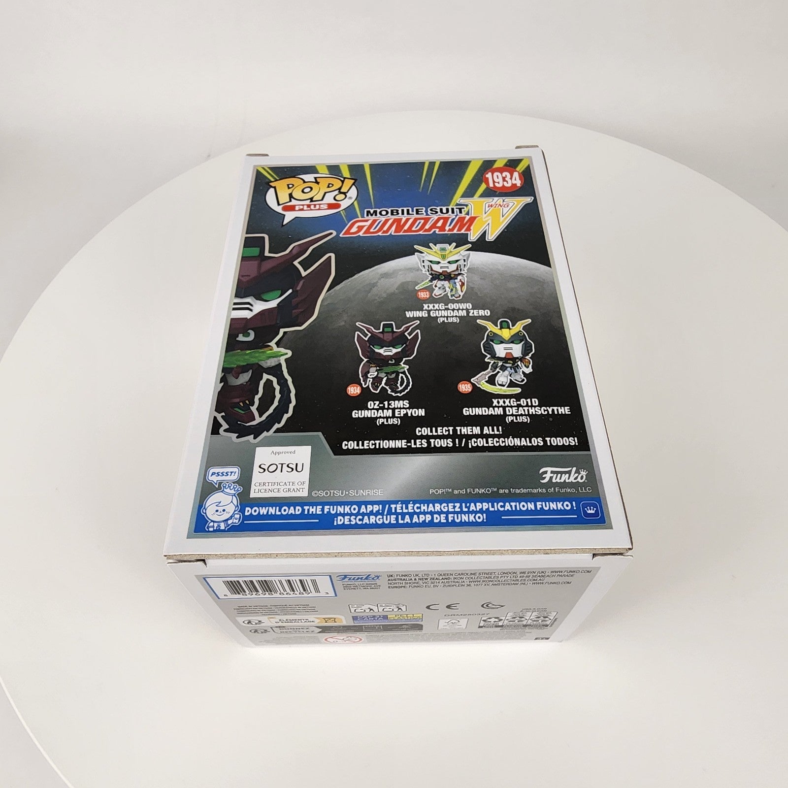 Funko Pop Plus Gundam Epyon #1934 Vinyl Figure Anime Model Mobile Suit New Boxed