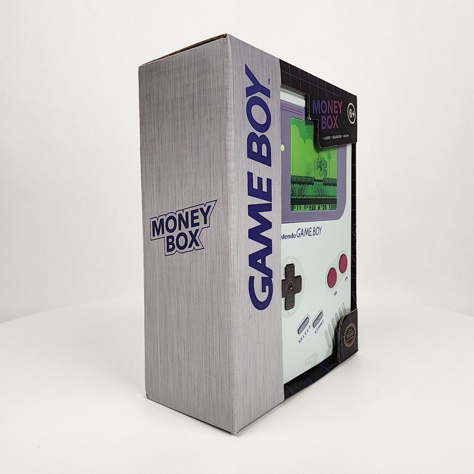 Super Mario Land Game Boy Tin Money Box Coin Bank – Lenticular Screen – Paladone