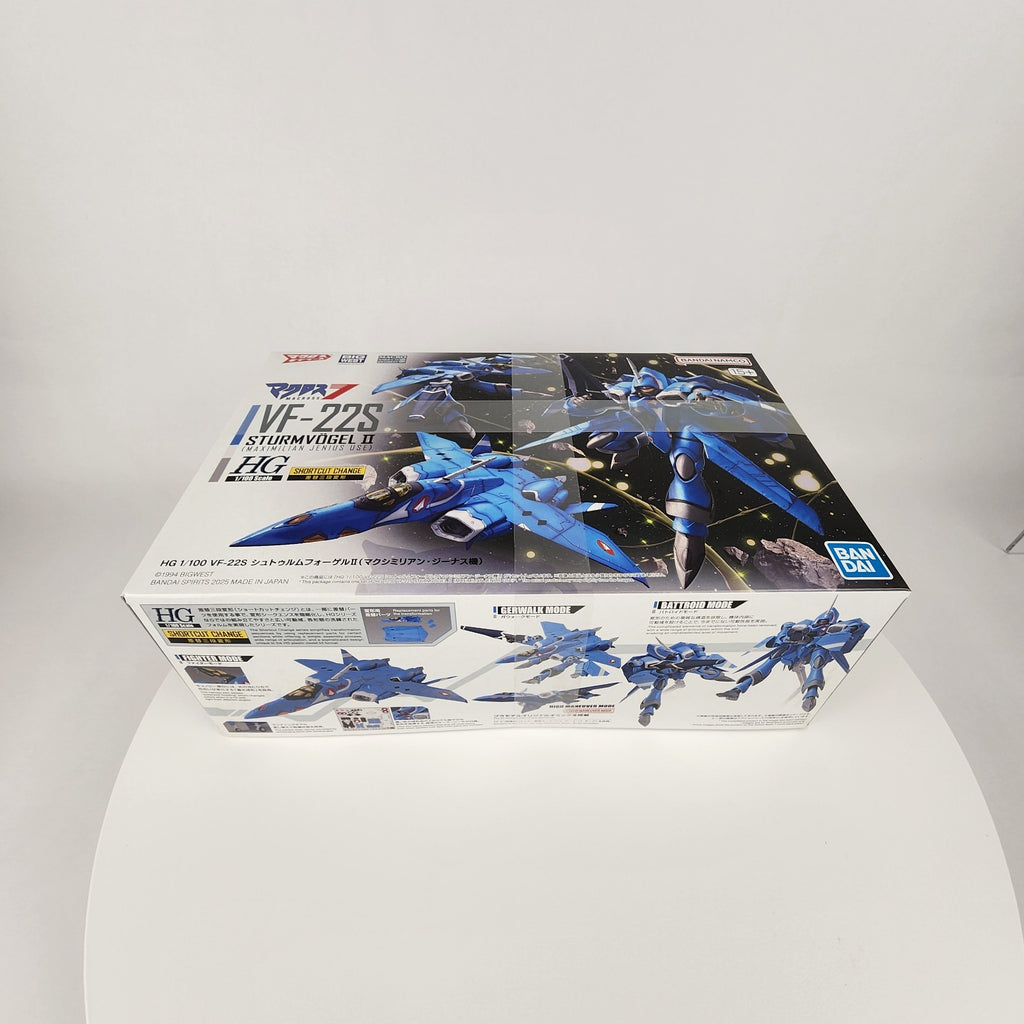 Macross 7 VF-22S Sturmvogel II HG 1/100 Model Kit Bandai Spirits New