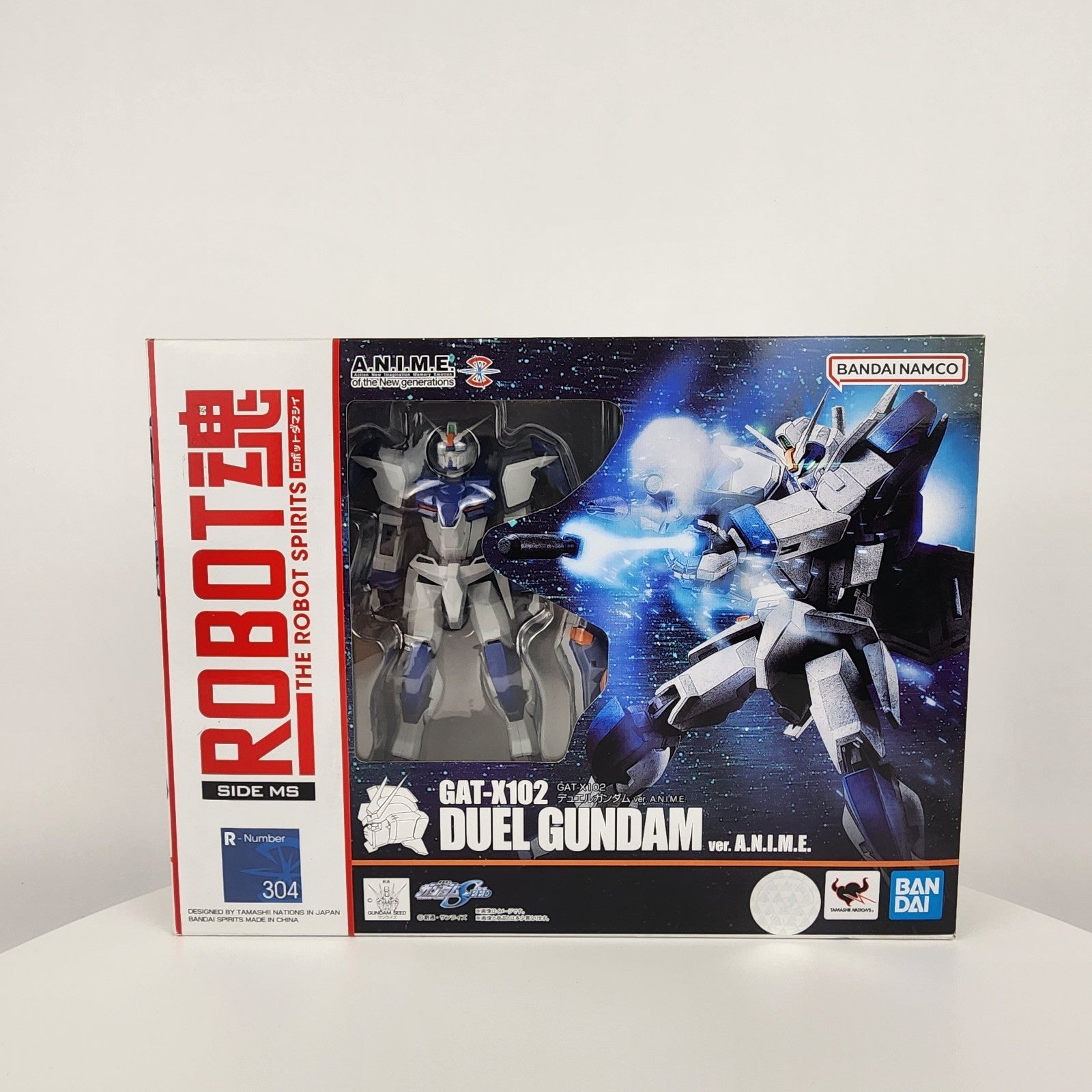 Tamashii Nations Robot Spirits Gundam SEED GAT-X102 Duel Gundam Ver ANIME
